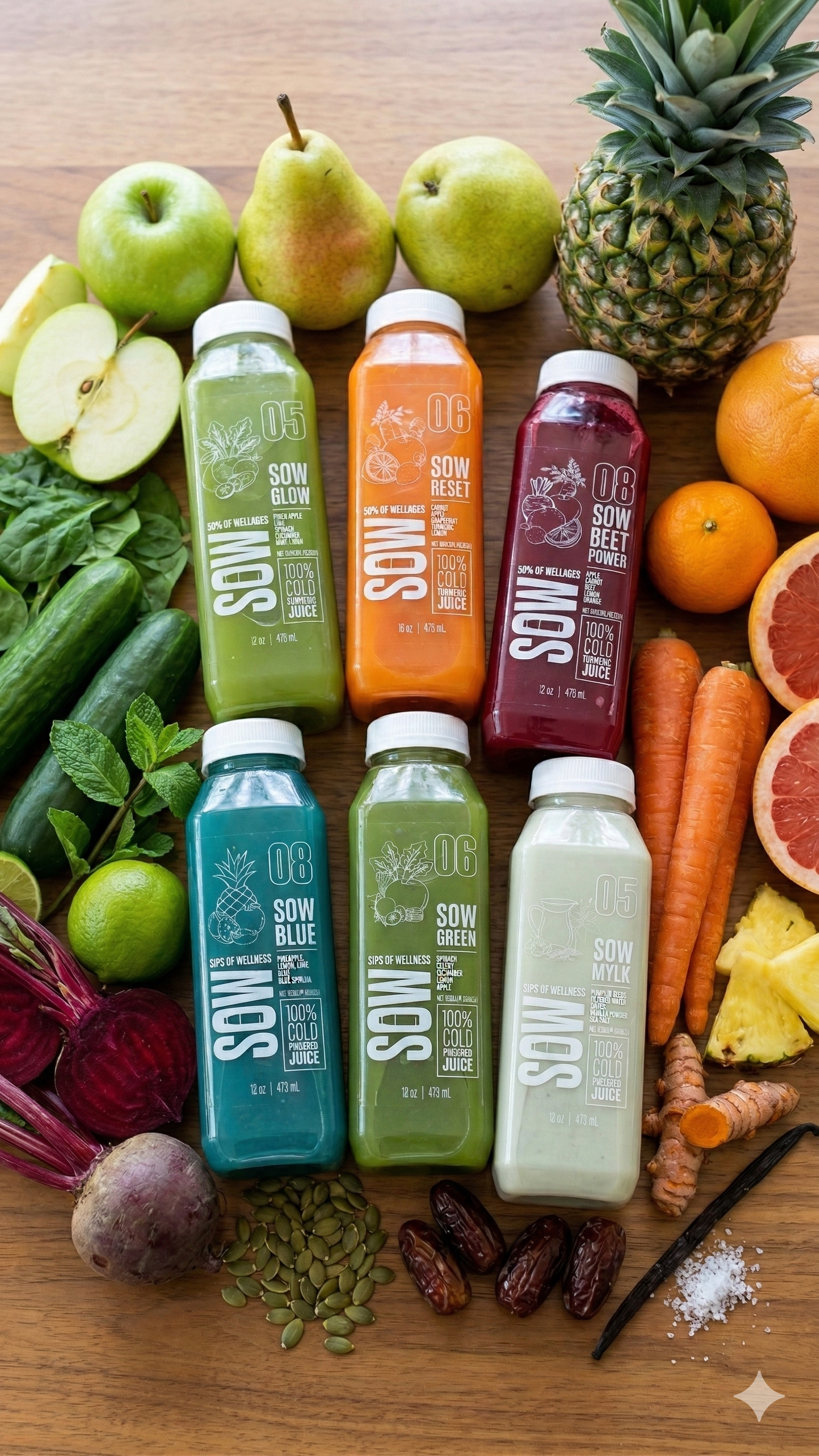 2 Day Spring Cleanse Box (12 Juices)