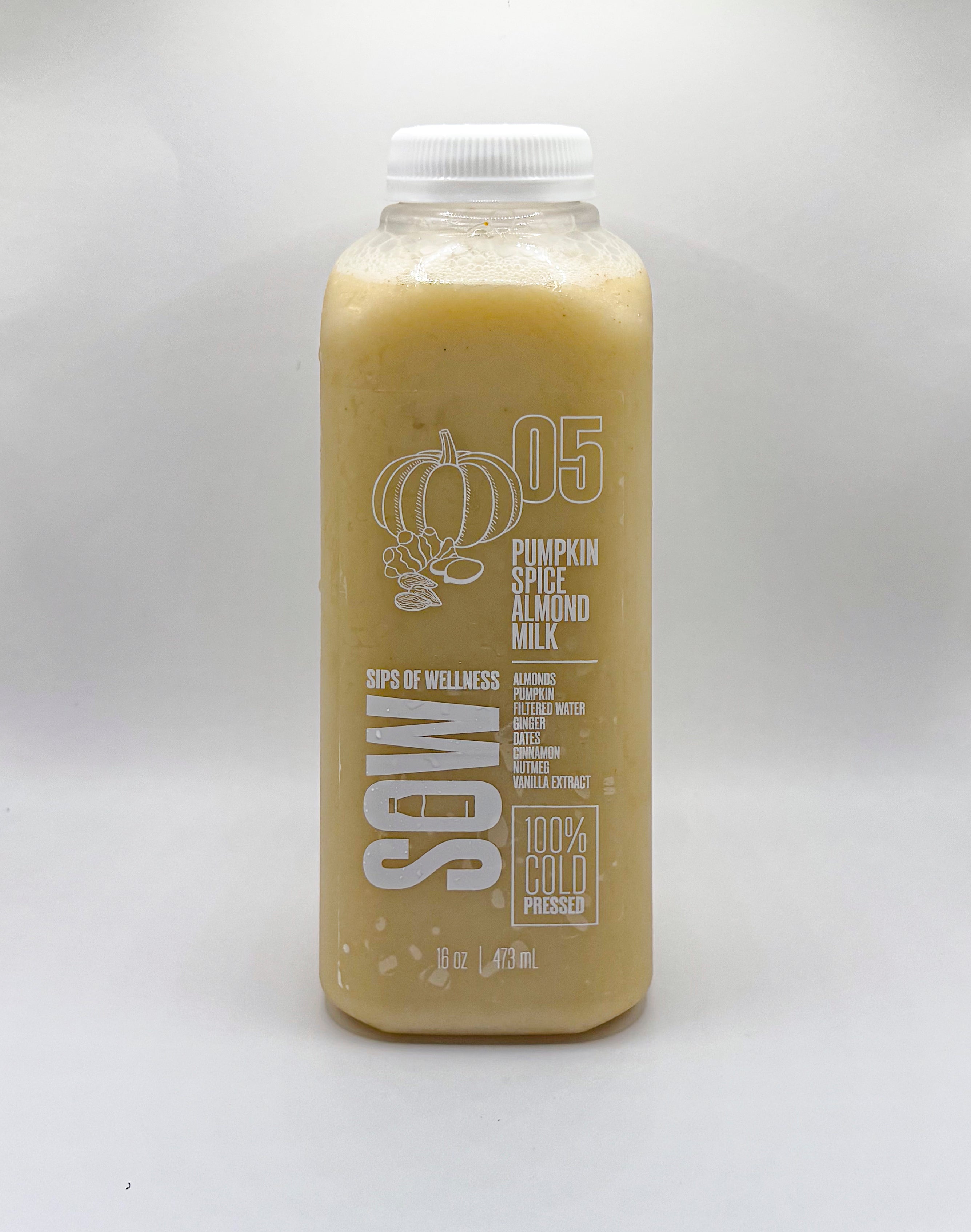 Pumpkin Spice Almond Milk